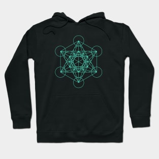 Metatron's Cube Sacred Geometry Hoodie